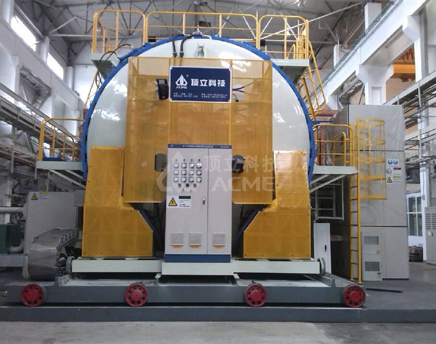 卧式真空石墨化炉