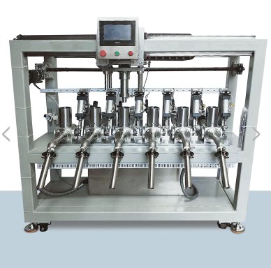 半自动玻璃胶分装机（六缸）