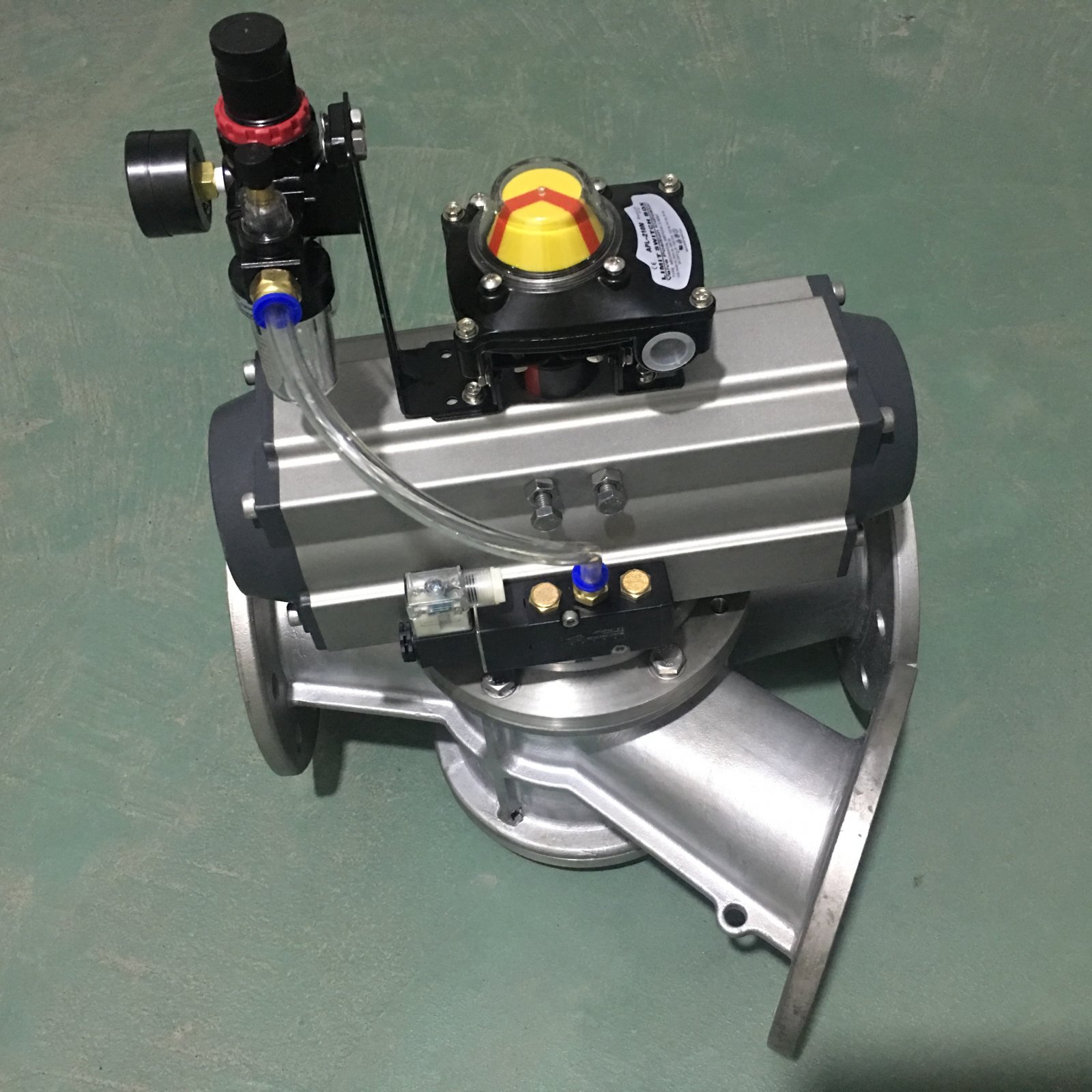 不锈钢气动粉体换向阀