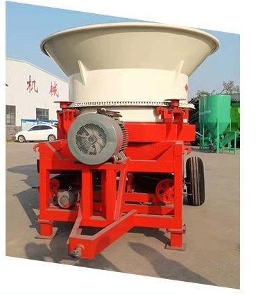 转筒式牧草碎草揉搓机圆包草捆粉草机 玉米秸秆圆盘粉碎机
