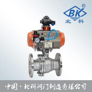 Q641F气动带三联件球阀