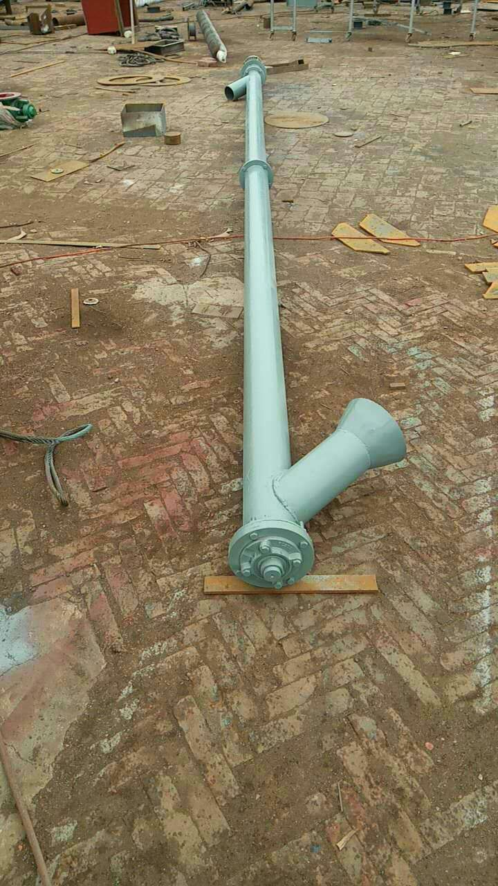 不锈钢双层螺旋管降温输送机