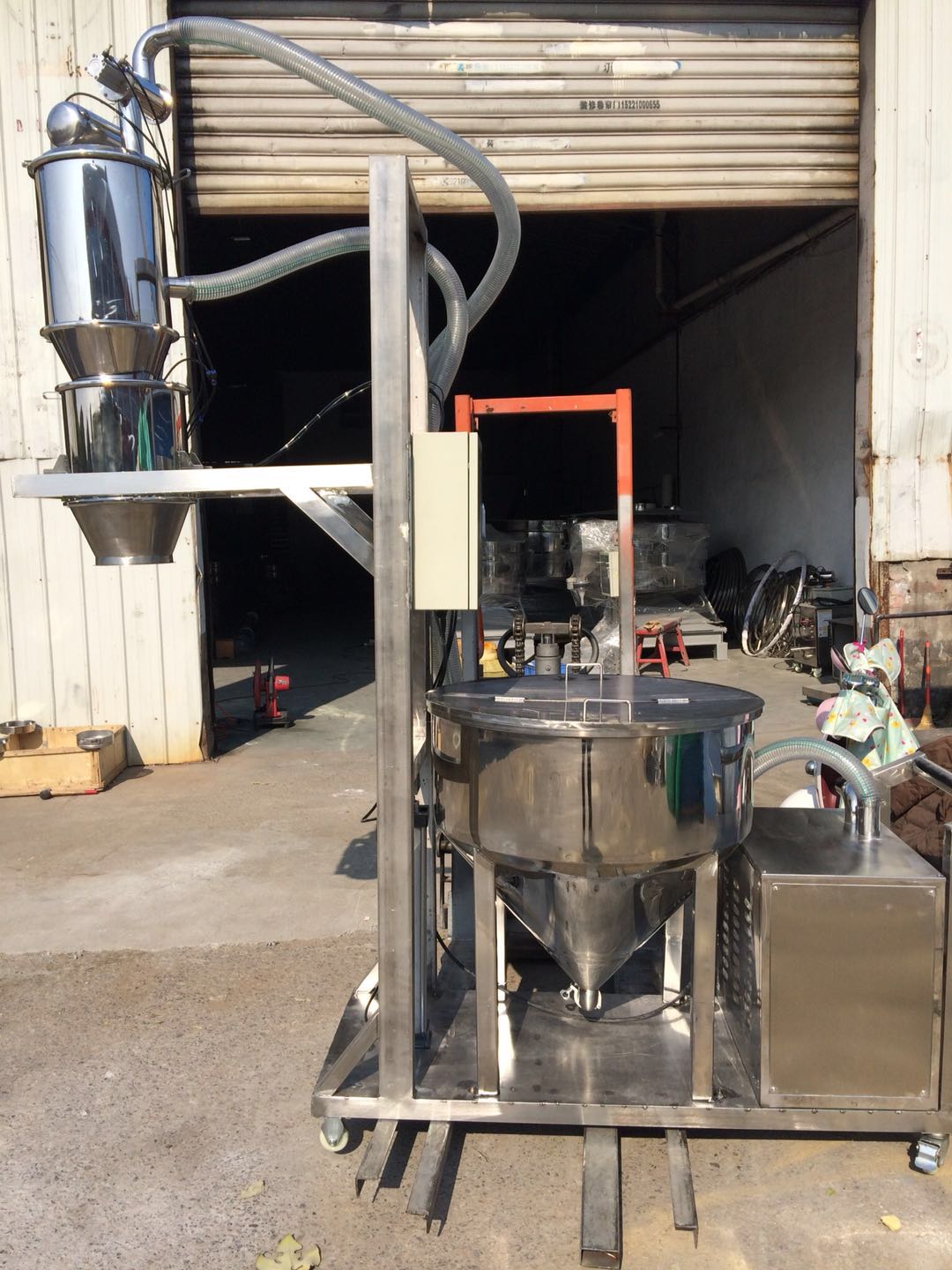 食品级不锈钢真空上料机