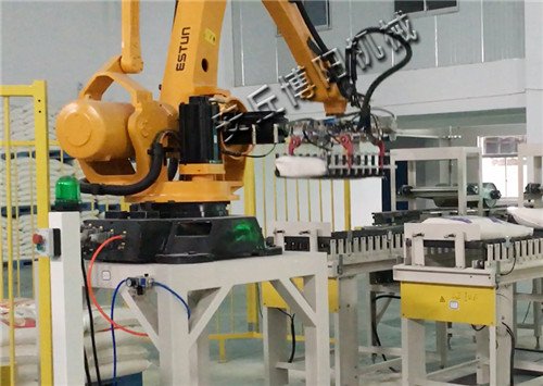 超细粉自动码垛装置 自动码垛包装输送生产线