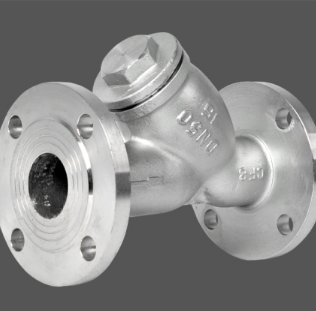 不锈钢法兰式Y型过滤器