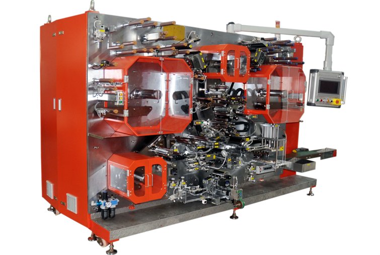 全自动双针方形聚合物卷绕机 GRS-SZ-130J2