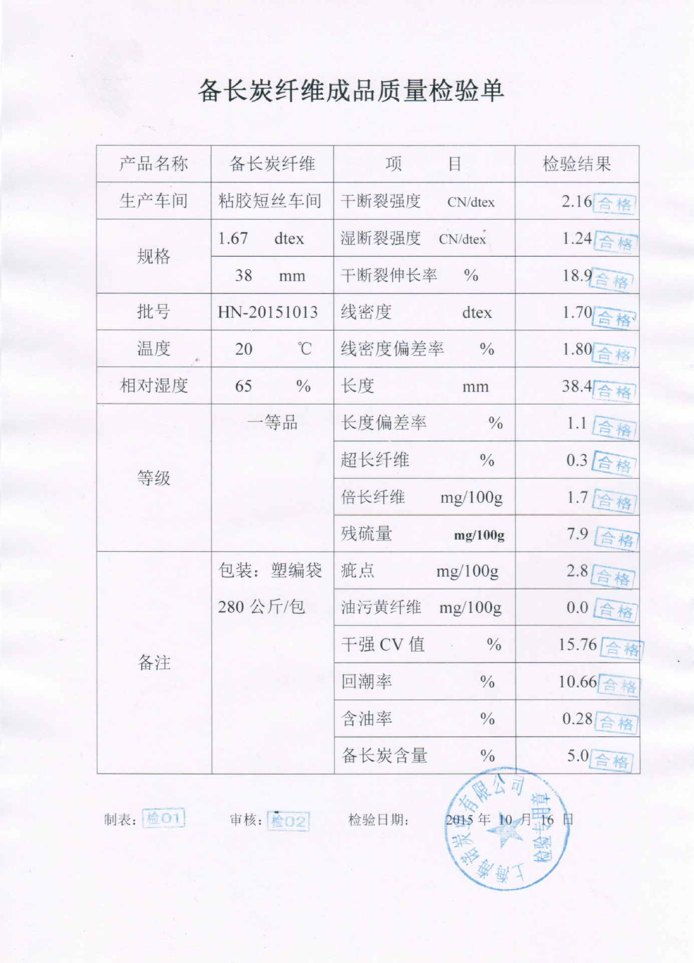 20151013备长炭纤维检验报告