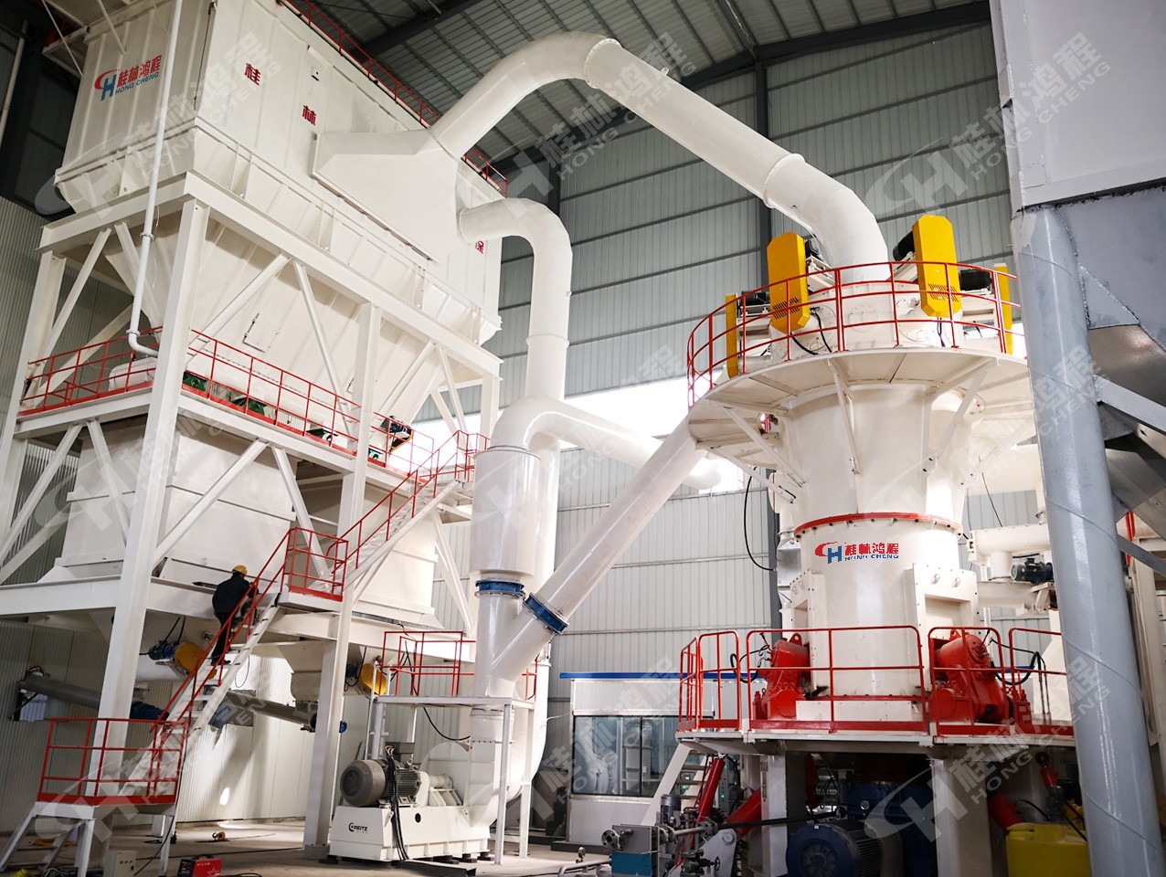 矿石微粉磨机 HLMX超细立式磨粉机 325-2500目