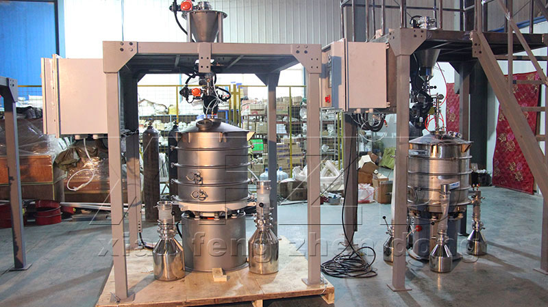 气体保护振动筛