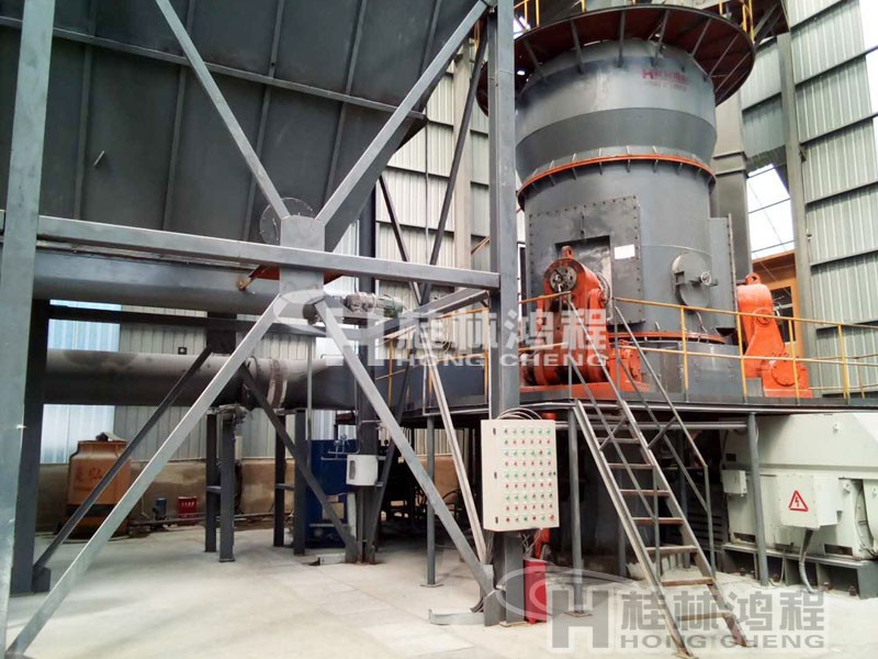 贵州黄磷炉渣HLM2000立磨400目15吨生产线