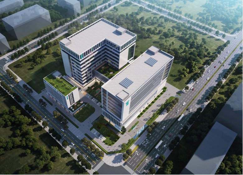 琅菱智能全球新总部基地-项目效果图 琅菱智能全球新总部基地-项目效果图