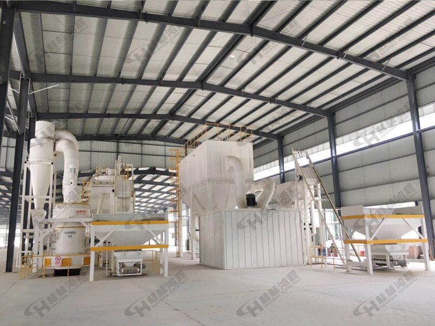 环辊磨可以生产多少目的粉?桂林鸿程矿山780环辊磨性能好