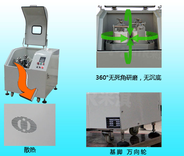 米淇全方位行星球磨机