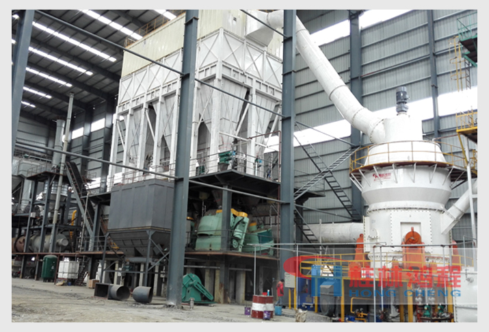 矿石破碎细磨收尘生产线,高铝粘土,磨粉生产线,磨粉机械,立式磨粉机