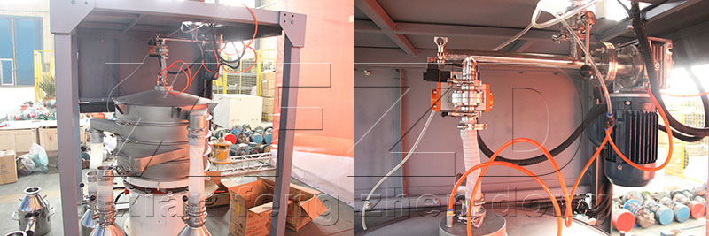 气体保护振动筛