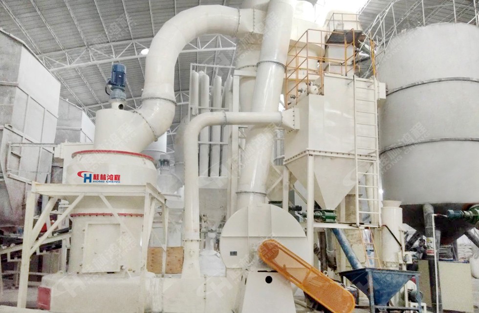 方解石如何制粉?:用传统R型雷蒙磨粉机