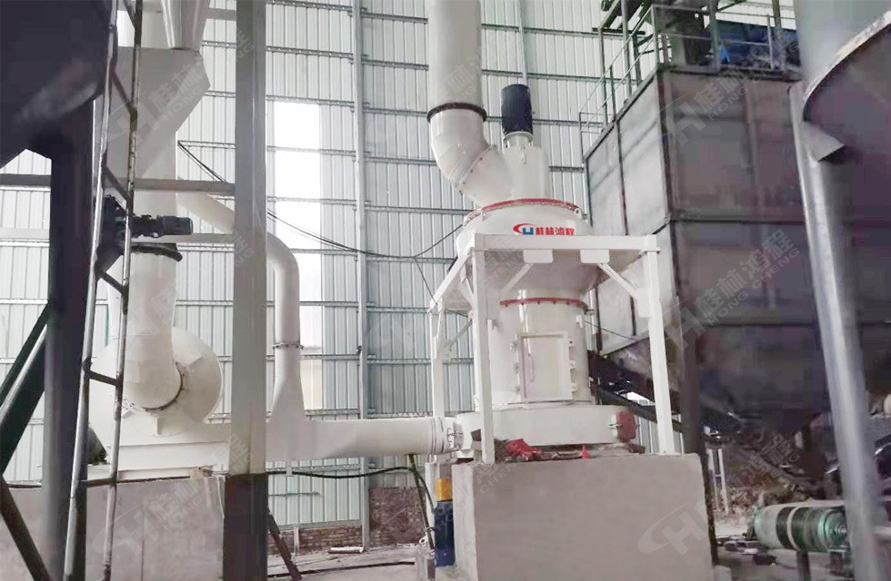 桂林鸿程1280雷蒙磨HCQ1290新型摆式磨粉机 湖南宜章白云石加工厂 200目 5吨/时
