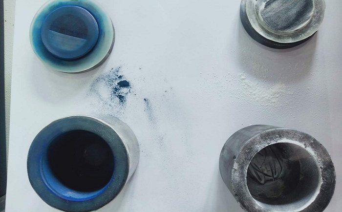 电池材料研磨后 电池材料研磨后