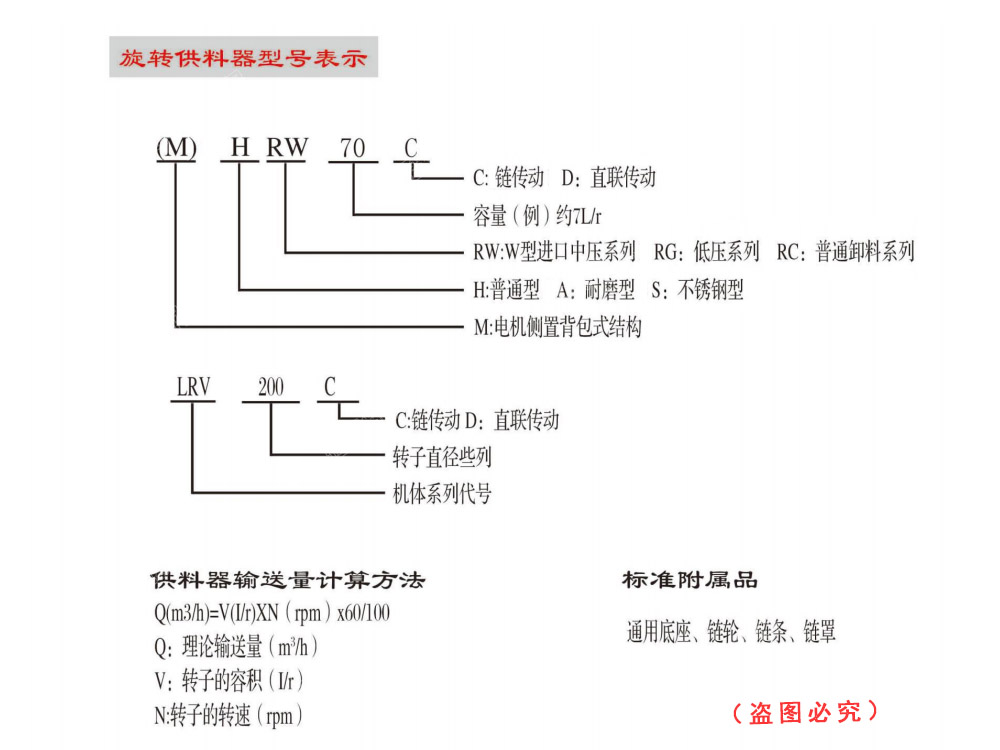 旋转供料器型号