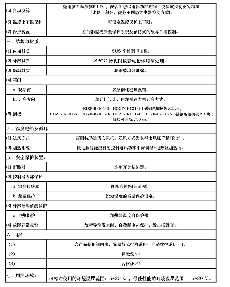 技术参数2 技术参数2