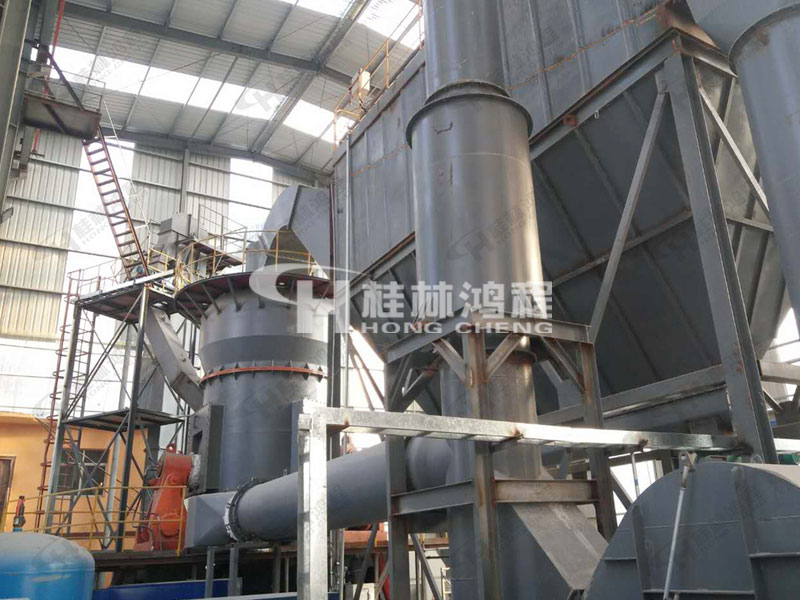 河南磷钾矿石磨粉机生产线鸿程HLM立磨