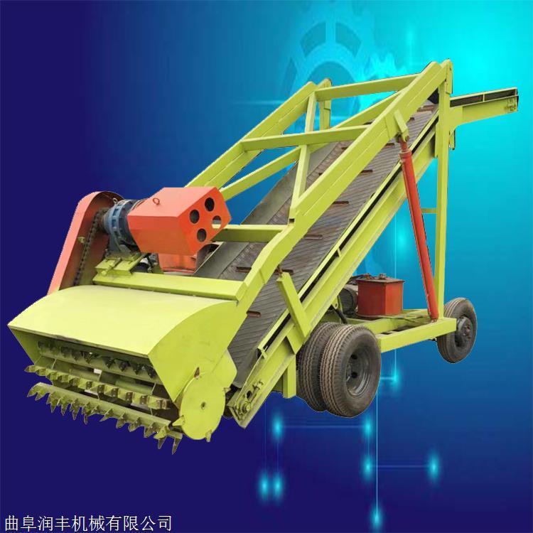 高草垛纵向青贮取料机 养殖草料青储取草机