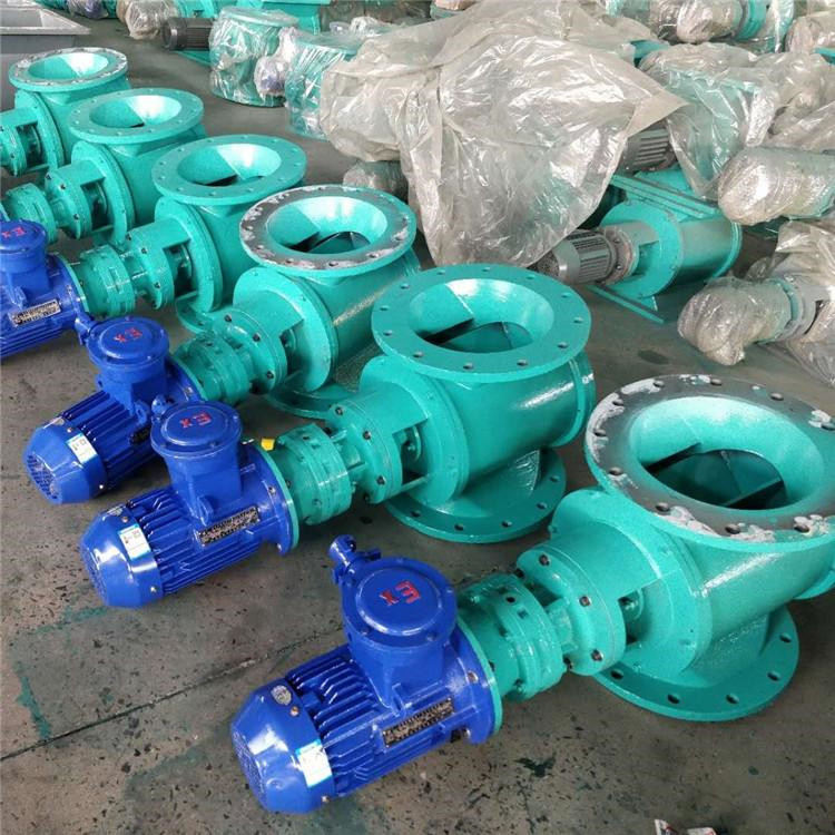 不锈钢星型卸料器 闭风叶轮旋转给料机 卸料阀 除尘器给料阀