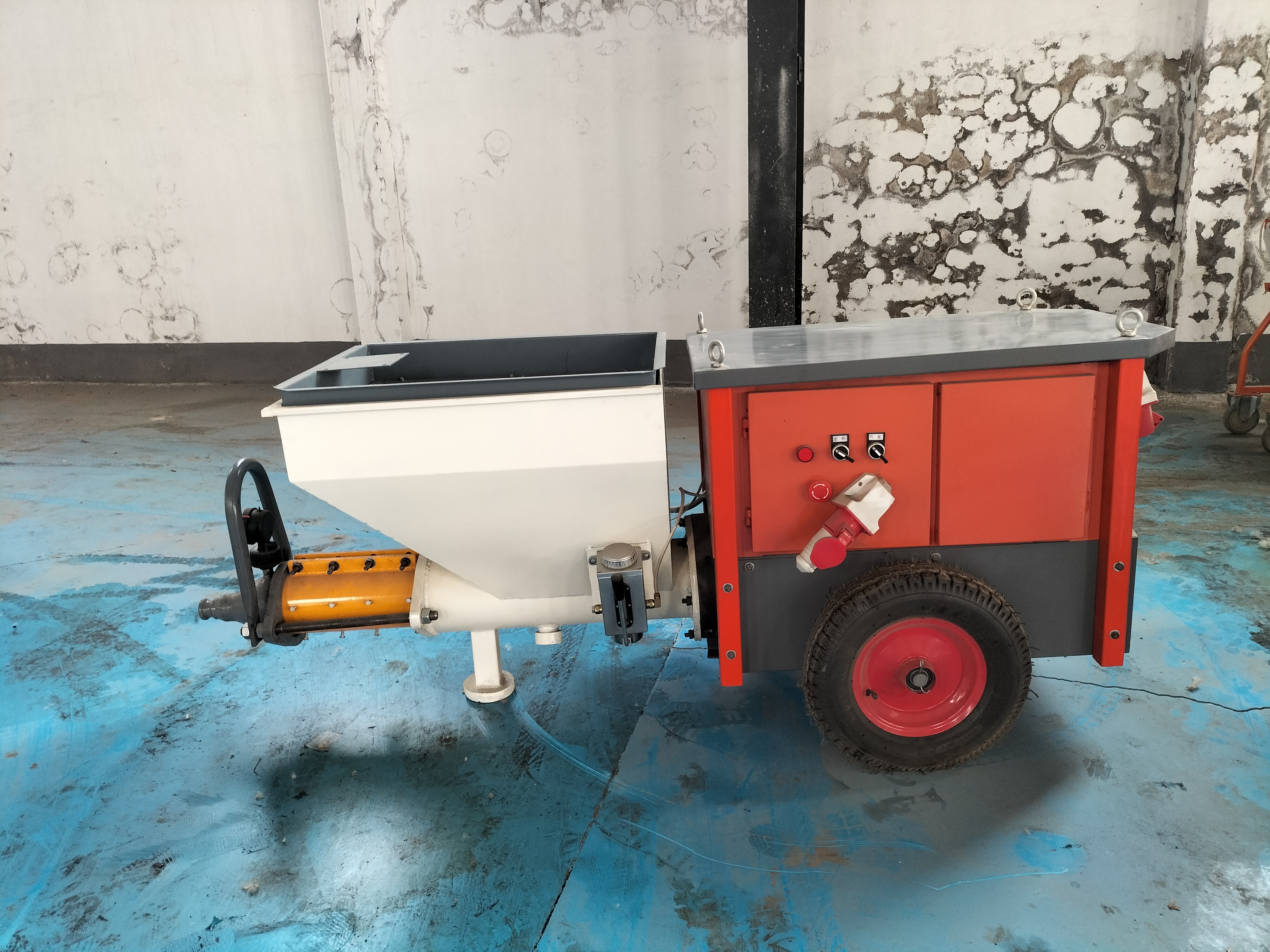 昊鹏 外墙水泥砂浆喷涂机 保温喷浆机 多功能防火涂料设备