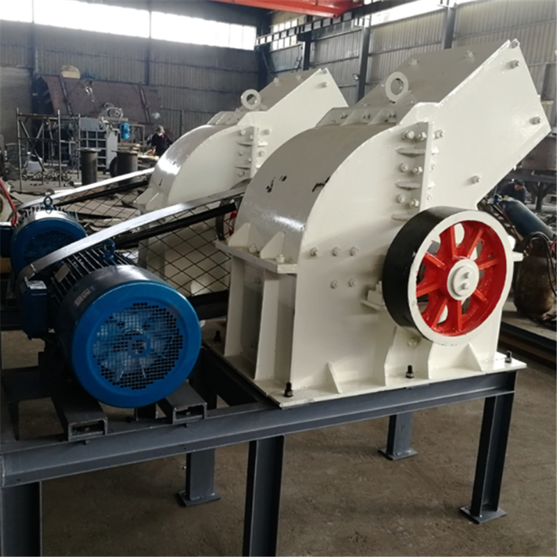 锤式石机 反击式破机 各种建筑水泥块制沙设备
