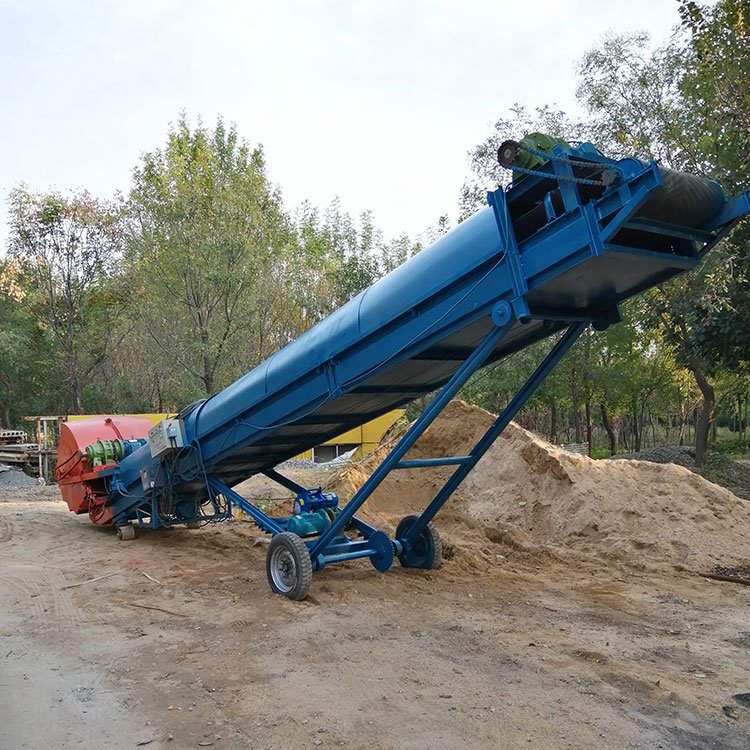 履带式扒料机自动行走 稻壳玉米取料装车机 运输机分类y2