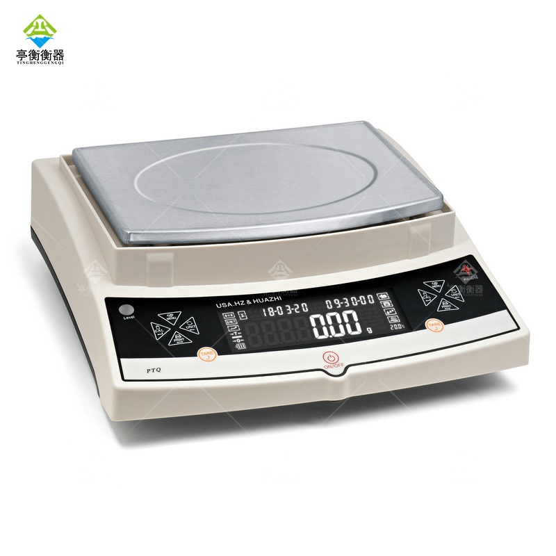 华志PTQ-A3电子天平 规格3000g/0.01g+4000g/0.02g 小数点后显示2位