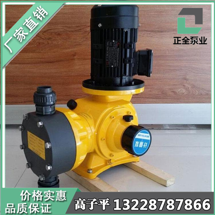 正全泵业 GM型机械隔膜计量泵 耐腐蚀加药泵 污水处理泵