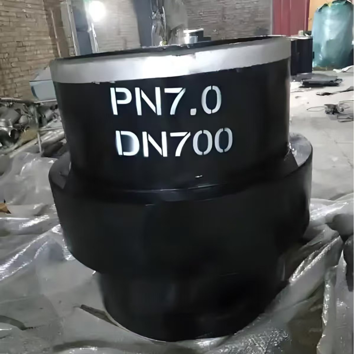 不锈钢篮式过滤器 工业法兰接口毛发收集器平底 圆封头 港德