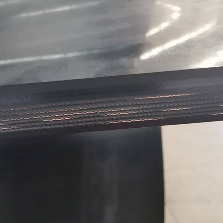 帆布输送带 耐高温织物芯橡胶皮带防滑矿用尼龙工业皮带 三源