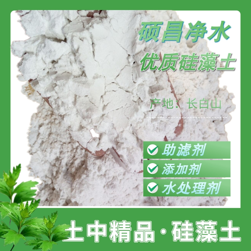 硕昌牌水洗硅藻土助滤剂 600目硅藻精土 陶瓷制造专用材料