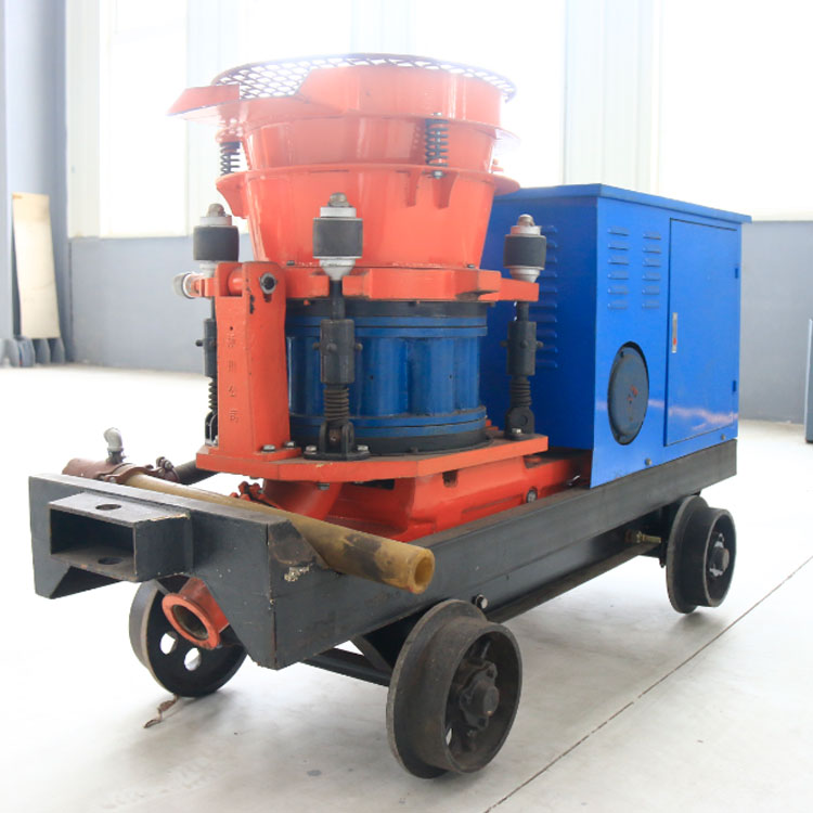 湿式喷浆机 喷射料流均匀 边坡支护 矿井巷道适用