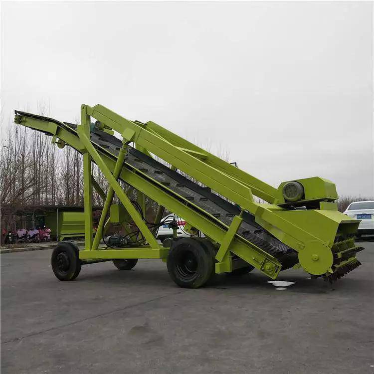 青贮饲料电动取料机 青贮坑扒草机 ***前后桥取料机