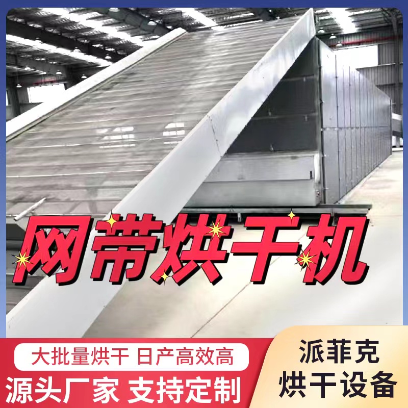 多层网带式蔬菜烘干机 洋葱干燥机 大蒜片空气能烘干设备电加热