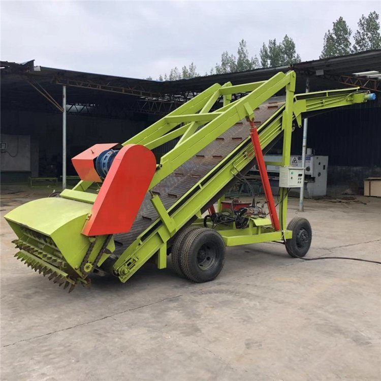 自走式取料机 青贮草料取草机 7m高取料机