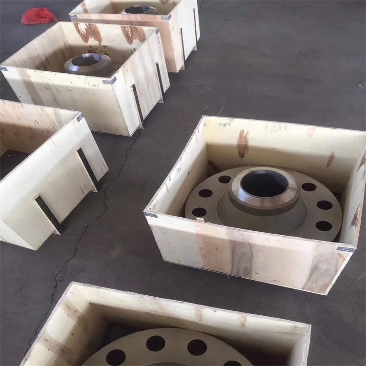 ASTM A694 F65管线钢对焊法兰 NACE MR0175抗硫锻件图纸定做