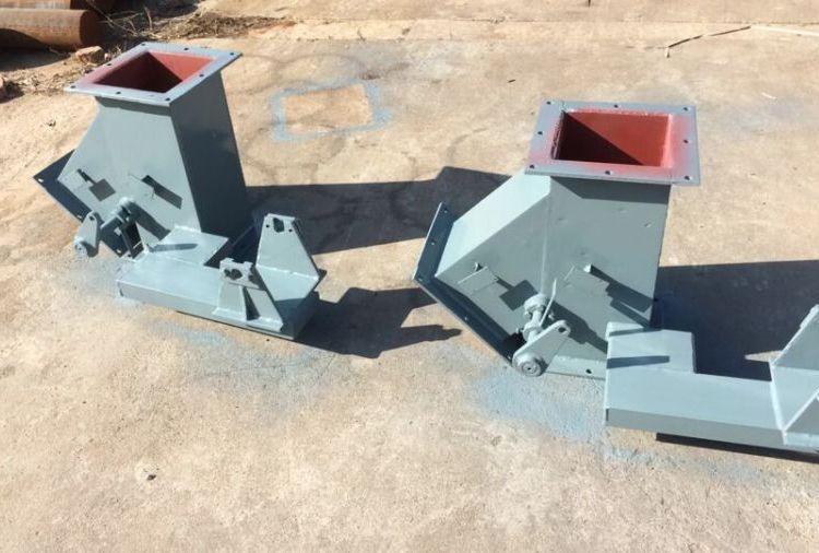 供应益通三通卸料器 碳钢三通分料阀