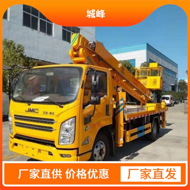 五十铃 高空作业车 蓝牌18-22米 广告安装升降平台 直臂同步伸缩