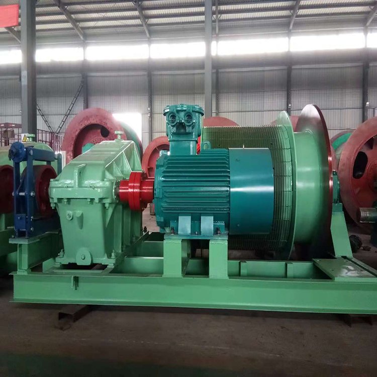 JTPB型号1.2米矿用防爆绞车 2米变频提升机 矿井隔爆型卷扬机