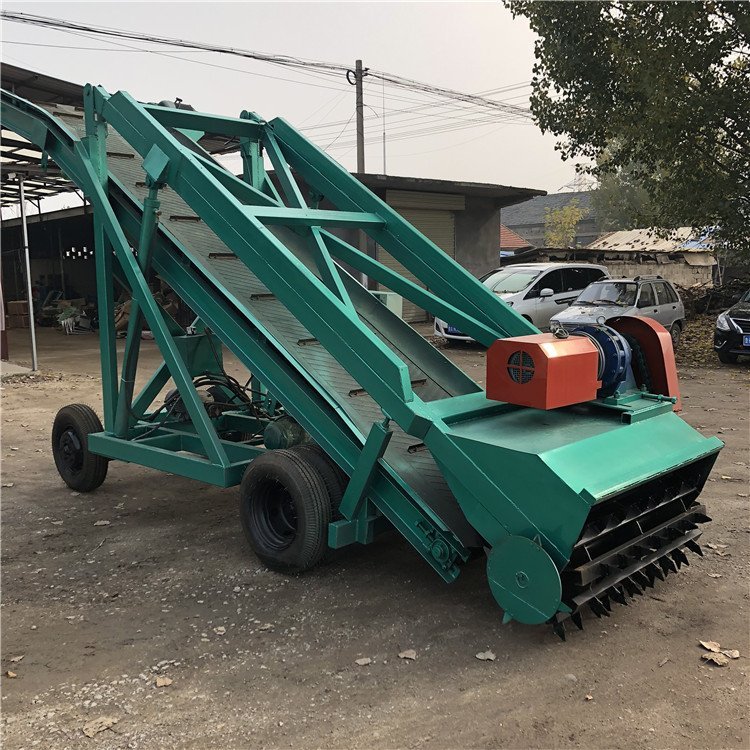 实力生产简单灵活取料机 牛羊饲料装取取料机 可调节高度青储取料机