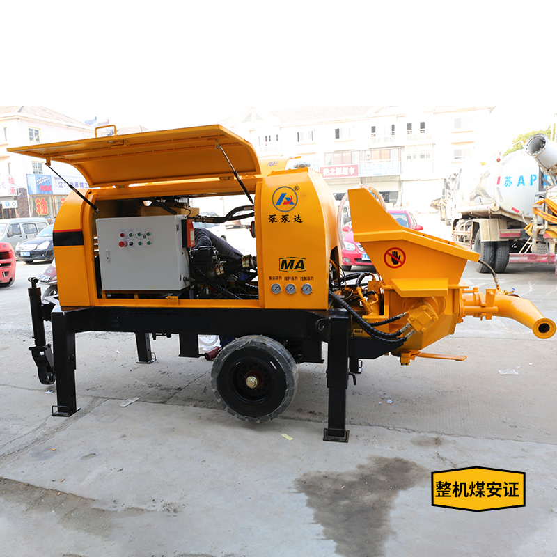 泵泵达 防爆型远程喷浆机 环保除尘无污染 自主研发团队20人