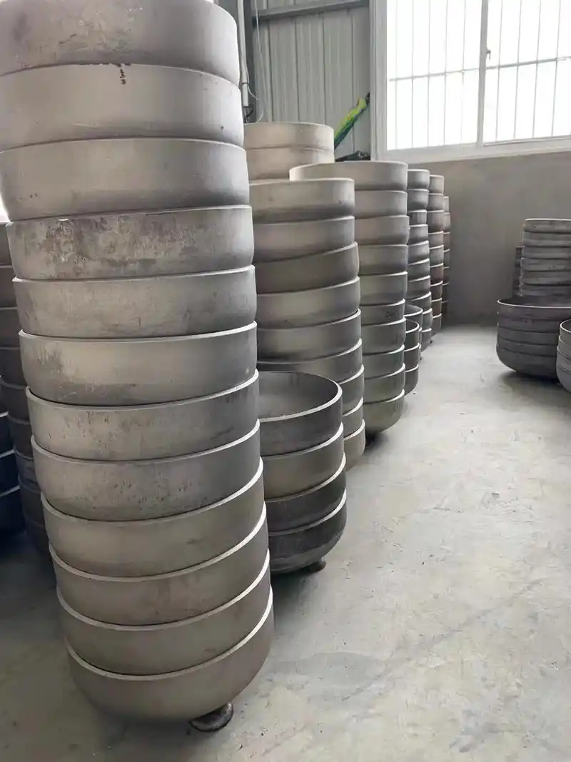 铁板封头304不锈钢堵帽钢管管帽圆管碳钢椭圆蝶形平底镀锌焊接盖