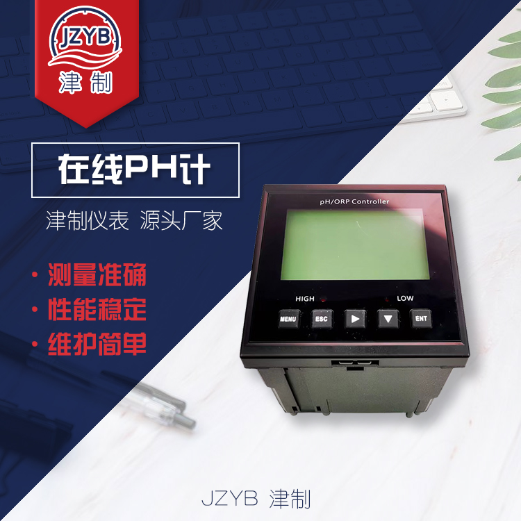 便携式在线PH计 4-20mA输出 材质不锈钢 水处理行业可用 津制仪表