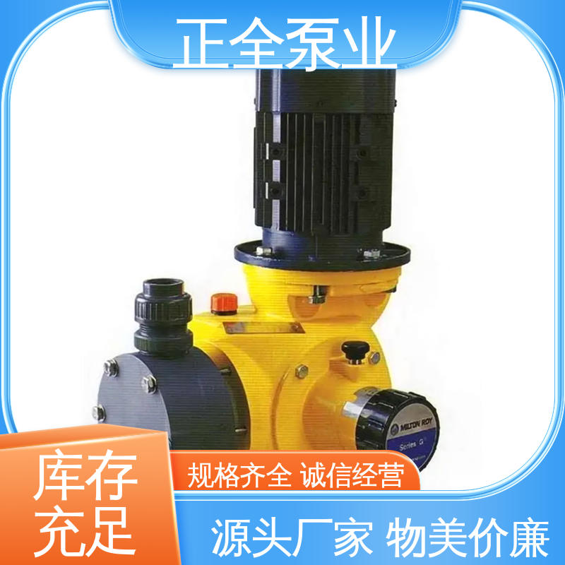 正全泵业 大流量 源头厂家 适用化工 计量加药泵