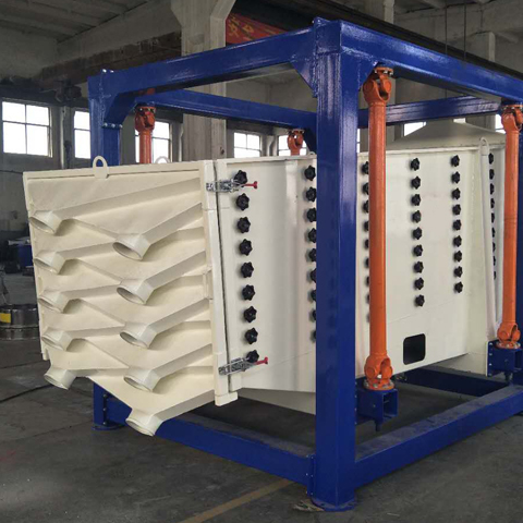 国盛方形摇摆筛 机制砂石英砂耐火材料高效筛分平面回转往复合筛