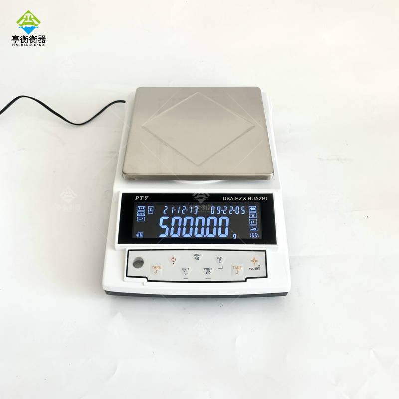 华志PTY-B5000大量程精确天平0.01g 配备RS232通讯端口